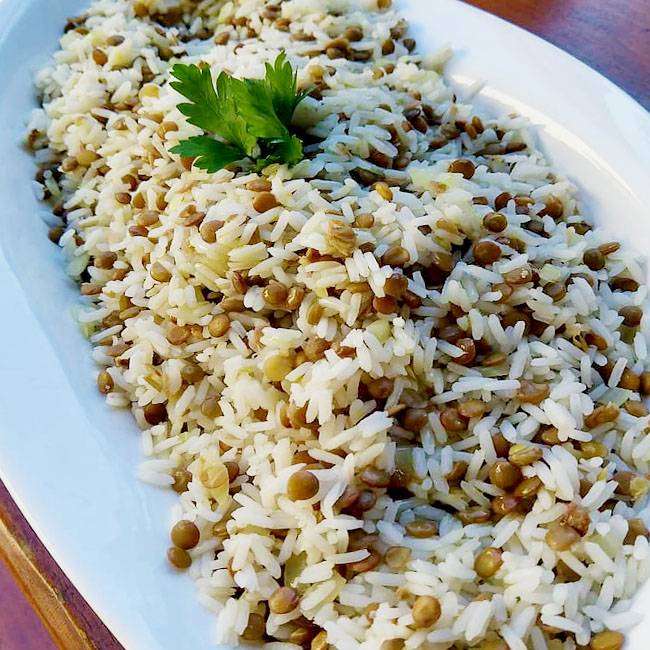 Arroz com lentilhas aprox. 700g